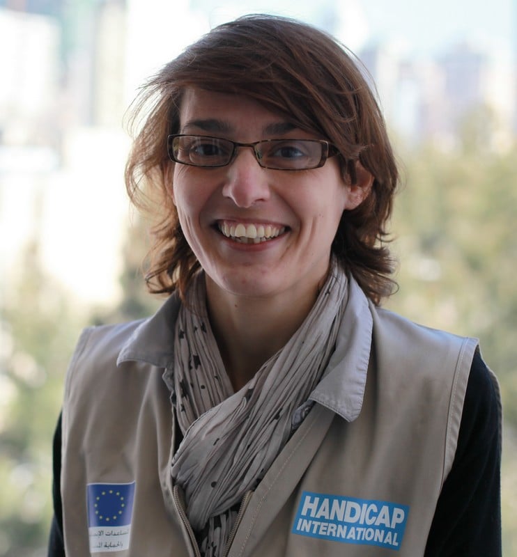 Portrait de Pauline Falipou, référente technique Réadaptation à Handicap International - © B. Blondel / Handicap International