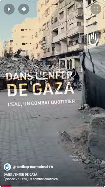 Dans l'enfer de Gaza - épisode 2 : L'eau, un combat quotidien