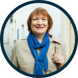 Portrait de Françoise, testatrice de Handicap International