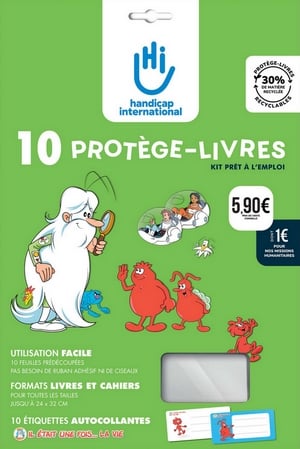 Kit protège-livres de Handicap International