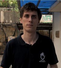 Portrait de Martin Jacobs, chargé de projet de Téléréadaptation à Handicap International