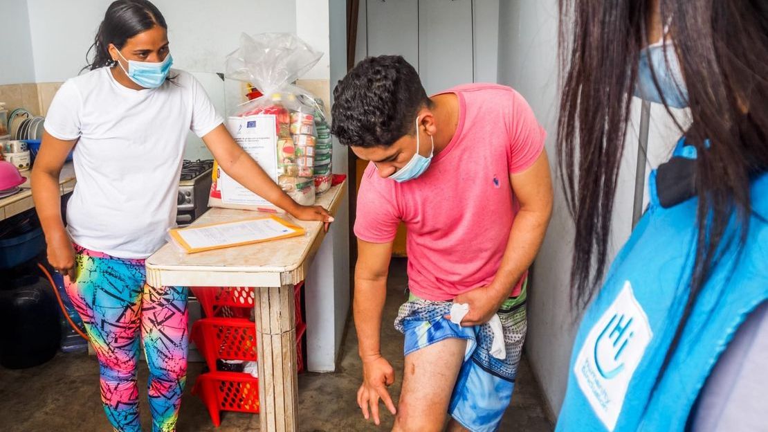 Clara et son mari Juan ont fui le Venezuela pour s’installer à Lima, au Pérou.