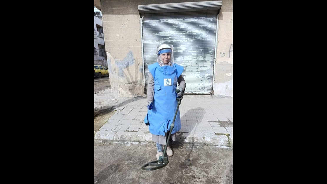 Abeer, démineuse en Syrie : « Chaque mine retirée est une graine d’espoir »
