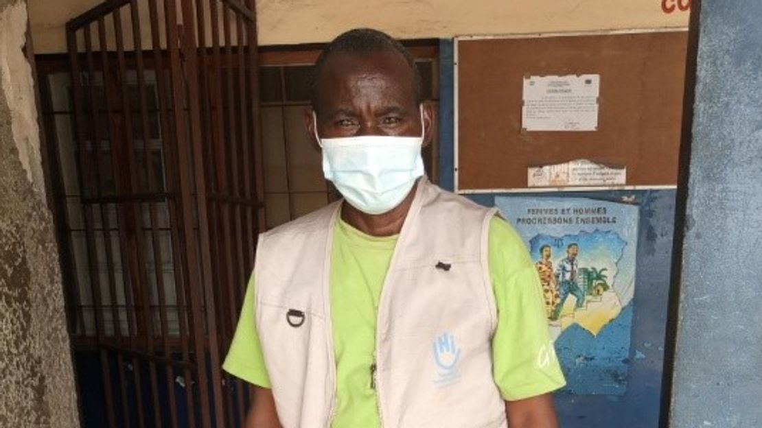 Kemba Bakambulu James, relais communautaire en RDC, partenaire de Handicap International