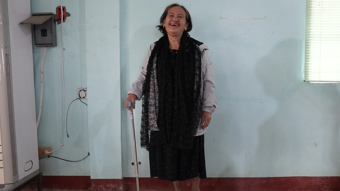 Le nouvel espoir de Nanay qui marche à nouveau