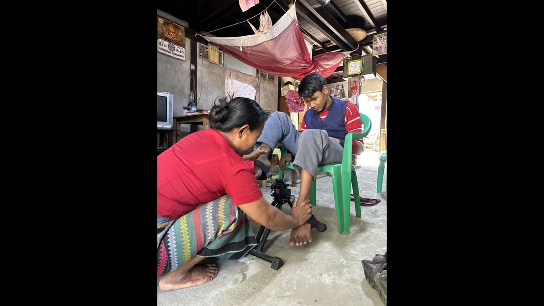 Myanmar : un an après le séisme, Paing Thu Zaw est plus autonome