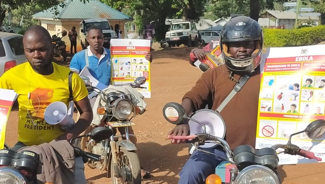 HI mobilisée pour répondre à l’épidémie d’Ebola en RDC et en Ouganda