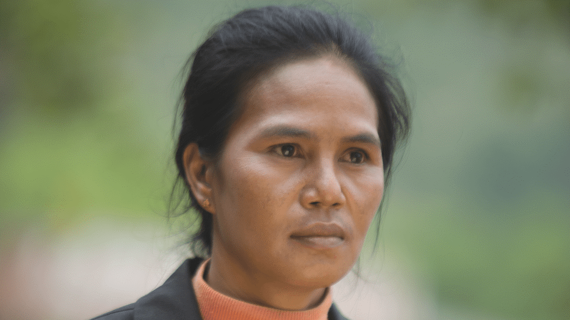 Portrait de Nuan au Laos
