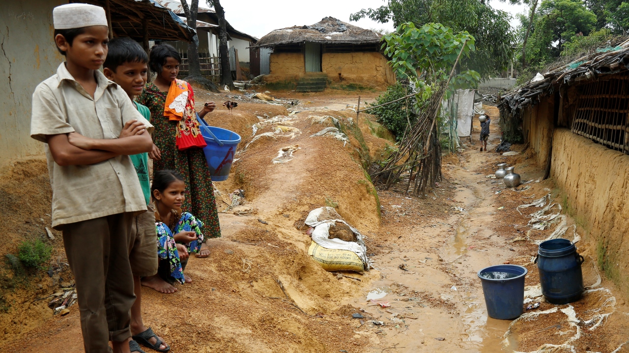 Camp de réfugiés de Kutupalong au Bangladesh (photo d'archive)