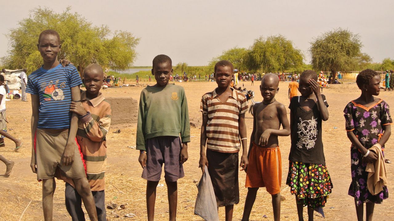 Enfants au Soudan du Sud
