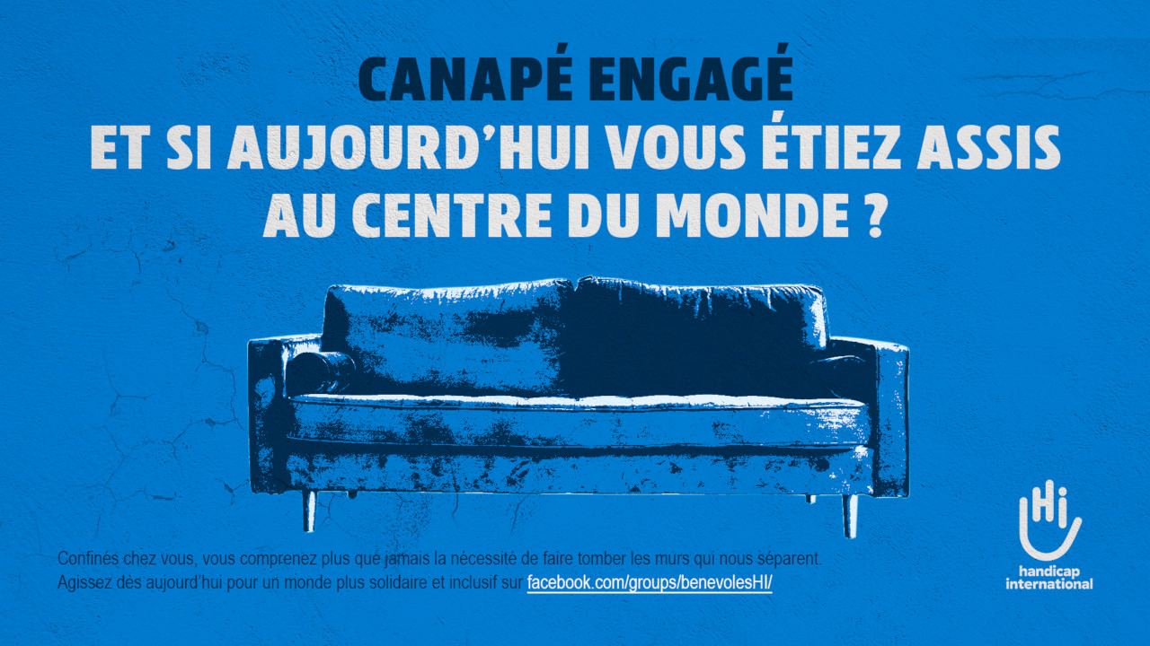Confinés chez vous, vous comprenez plus que jamais la nécessité de faire tomber les murs qui nous séparent. Agissez dès aujourd'hui pour un monde plus solidaire et inclusif en rejoignant le communauté Handicap International