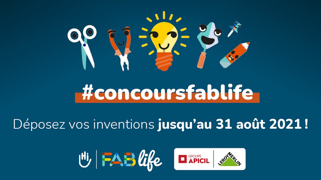 Édition 2021 du Concours Fab Life, des inventions astucieuses pour les personnes handicapées