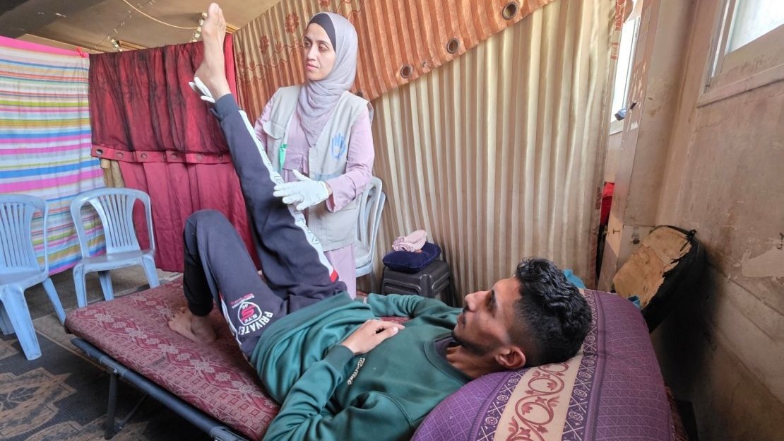 Ahmed, des bombardements à la convalescence