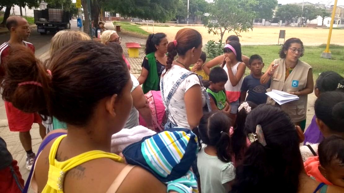 Handicap International évalue les besoins des migrants vénézuéliens réfugiés en Colombie