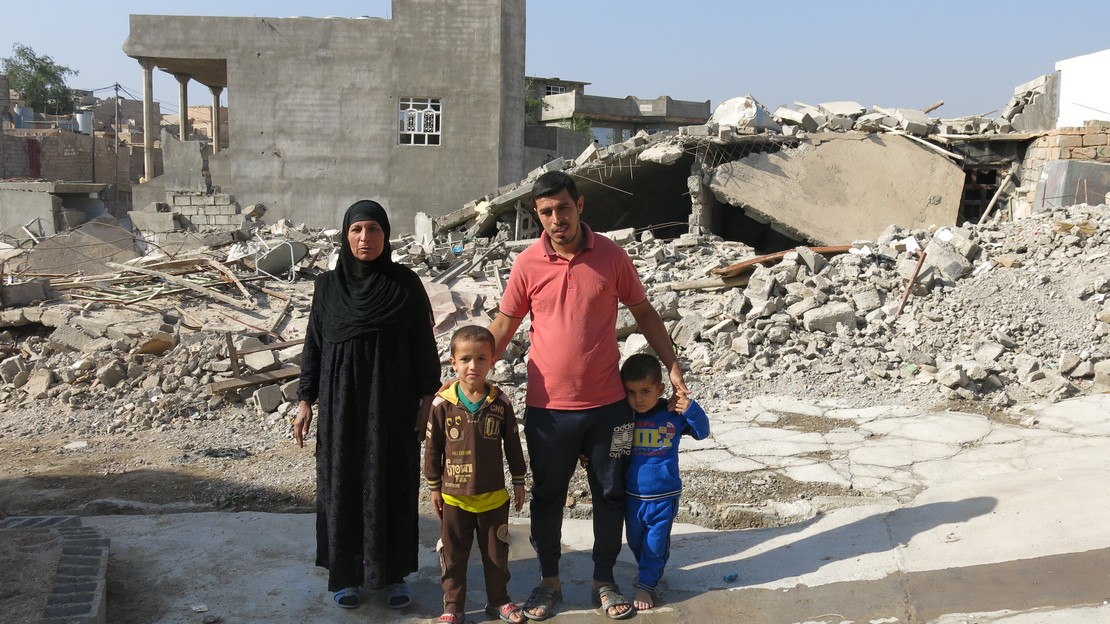 Destructions dans la ville de Jalawla, en Irak (photo d'archive)