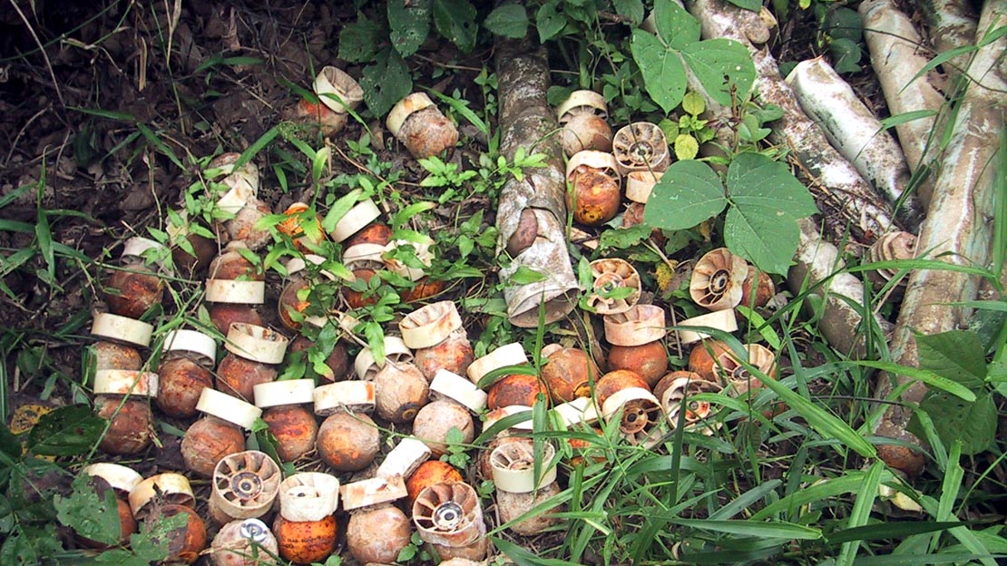 Sous munitions de type BLU 24 B