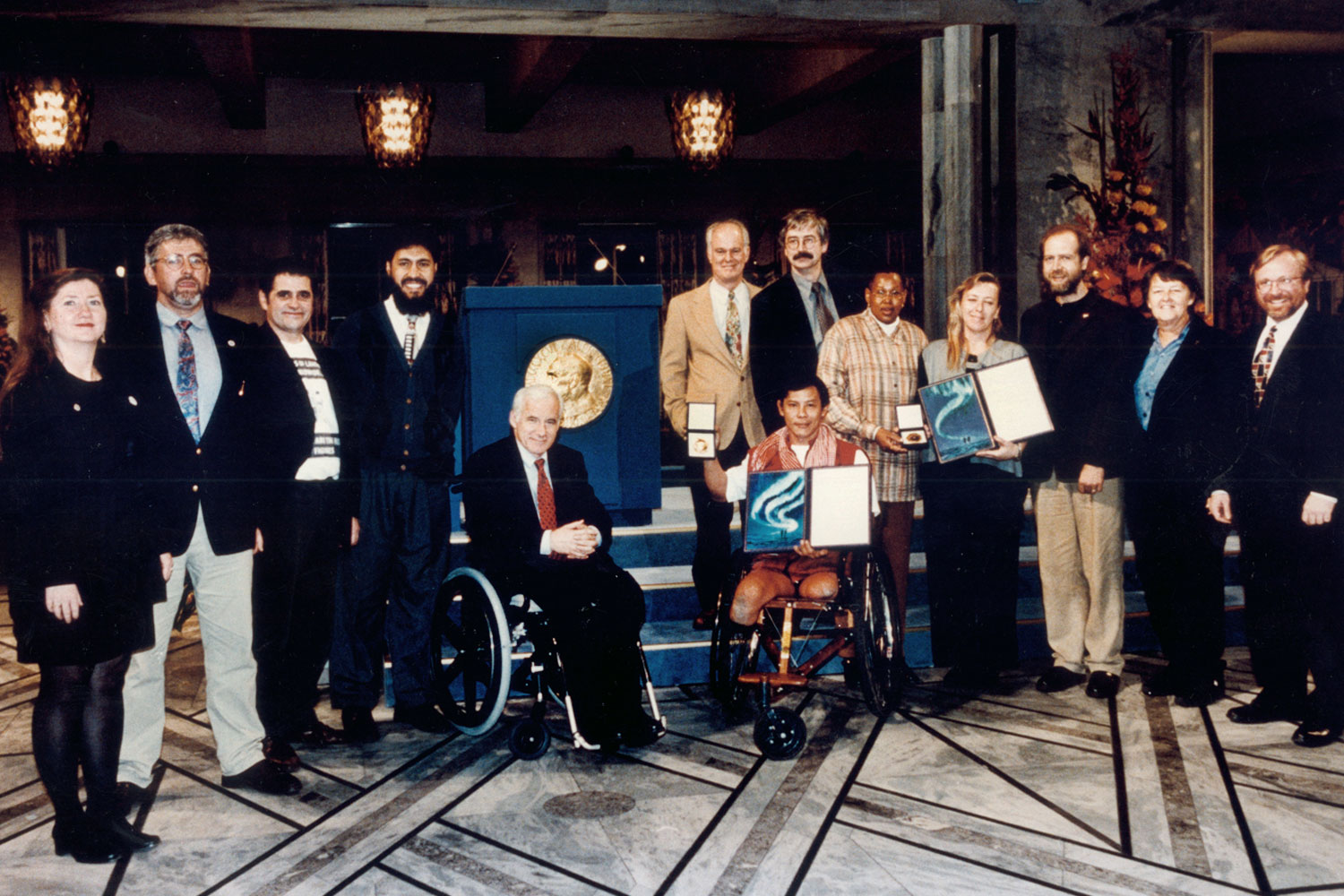 Prix Nobel de la paix - Oslo 1997