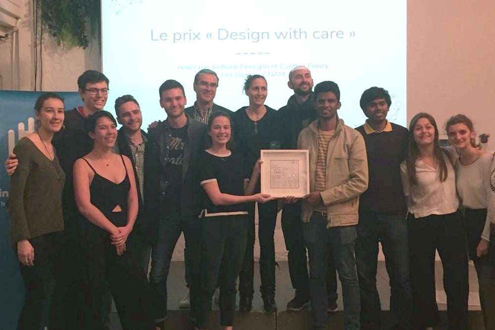 Première Nuit de l'Innovation Solidaire de Handicap International, du 12 au 13 janvier 2020 à Paris, avec près de 70 étudiants