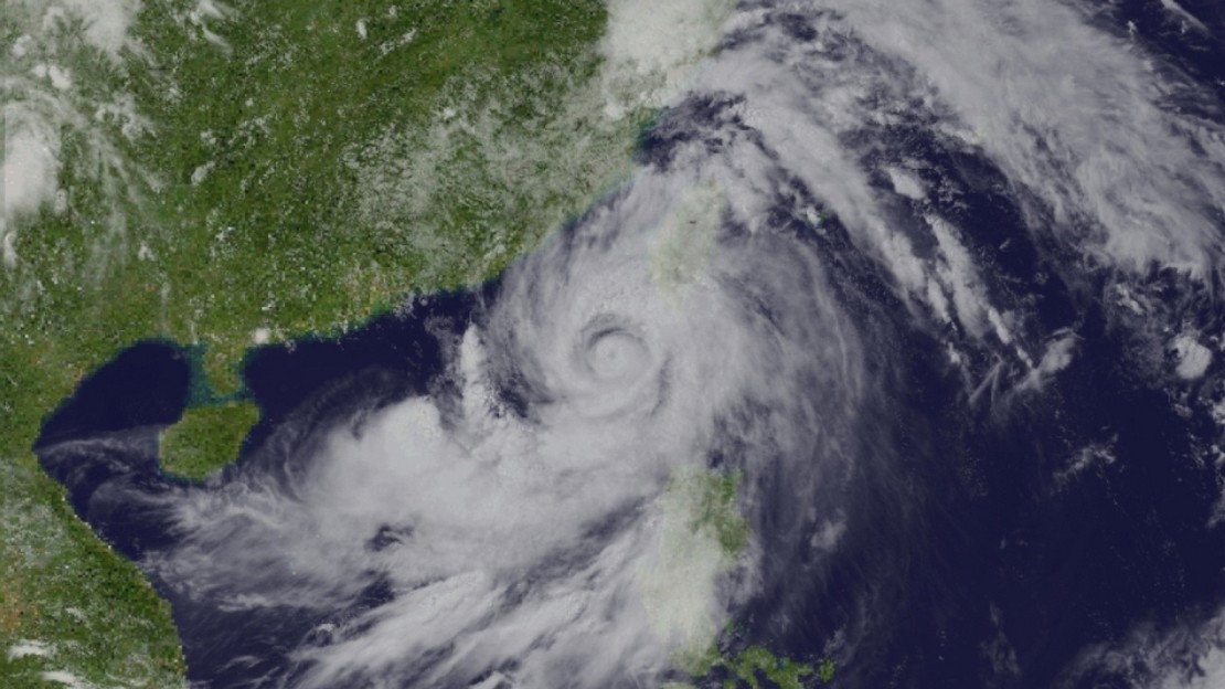 Image satellite du typhon Doksuri (Egay) le 26 juillet 2023