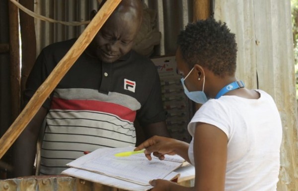 Racheal Njiru, cheffe de projet Développement inclusif pour Handicap International dans le camp de réfugiés de Kakuma au Kenya © HI