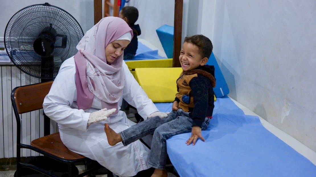 Ibrahim reprend petit à petit la marche de sa vie