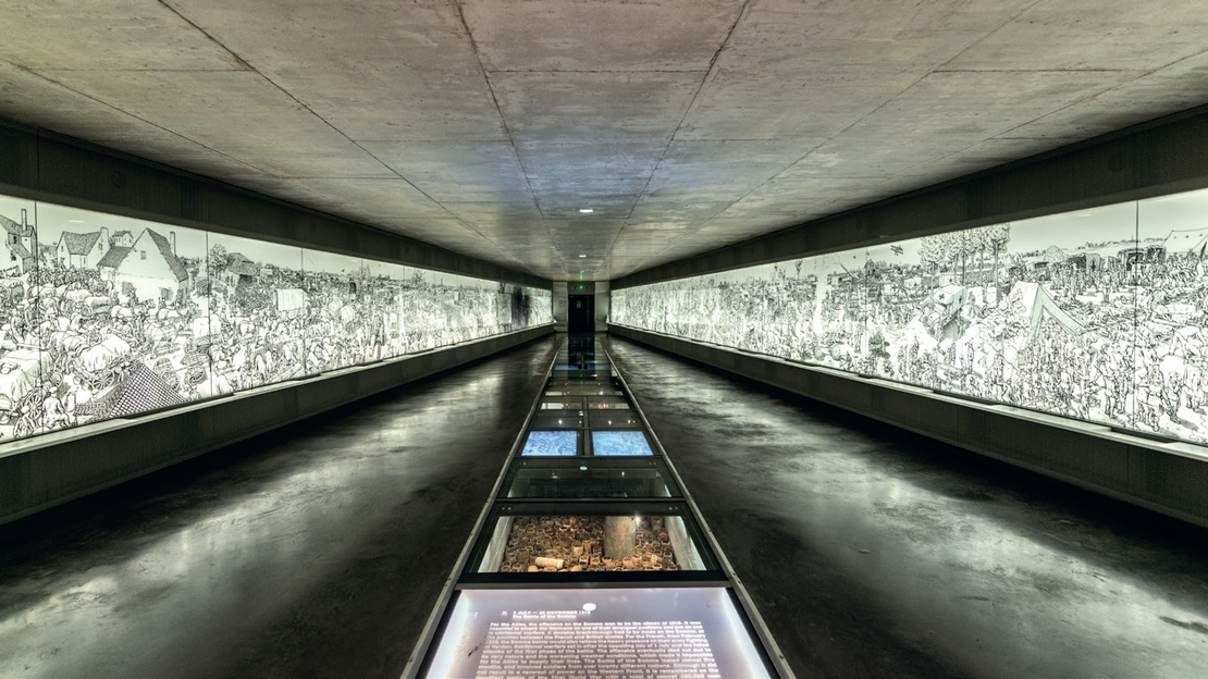 Musée du site de Thiepval dans la Somme