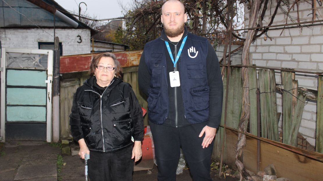 Blessée par une explosion, Valentyna reçoit le soutien de HI
