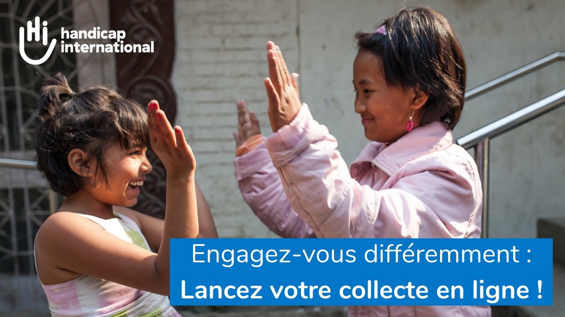 Nirmala et Khendo, victimes du séisme de 2015 au Népal, sont toujours suivies dans leur rééducation par Handicap International.