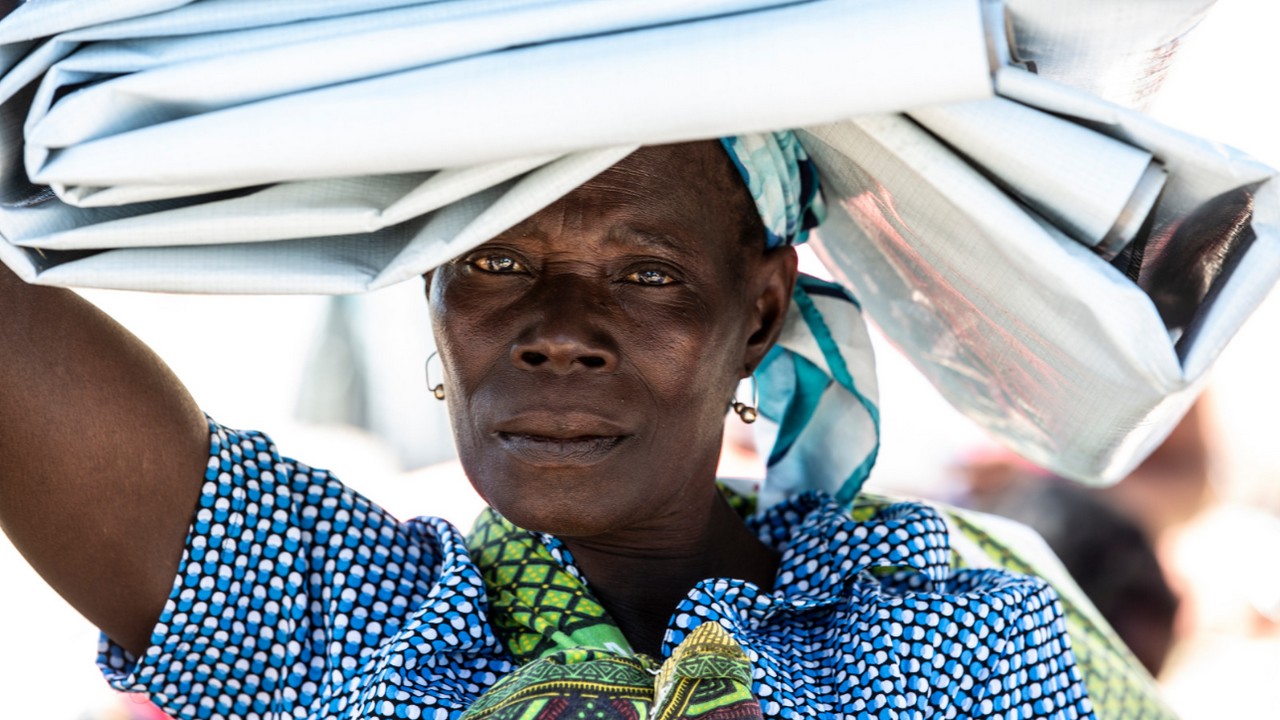 Femme au Mozambique - Handicap International