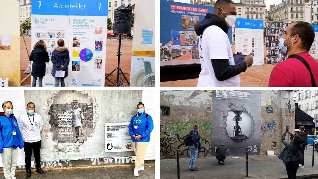 Pyramides Solidaires de Handicap International en 2020