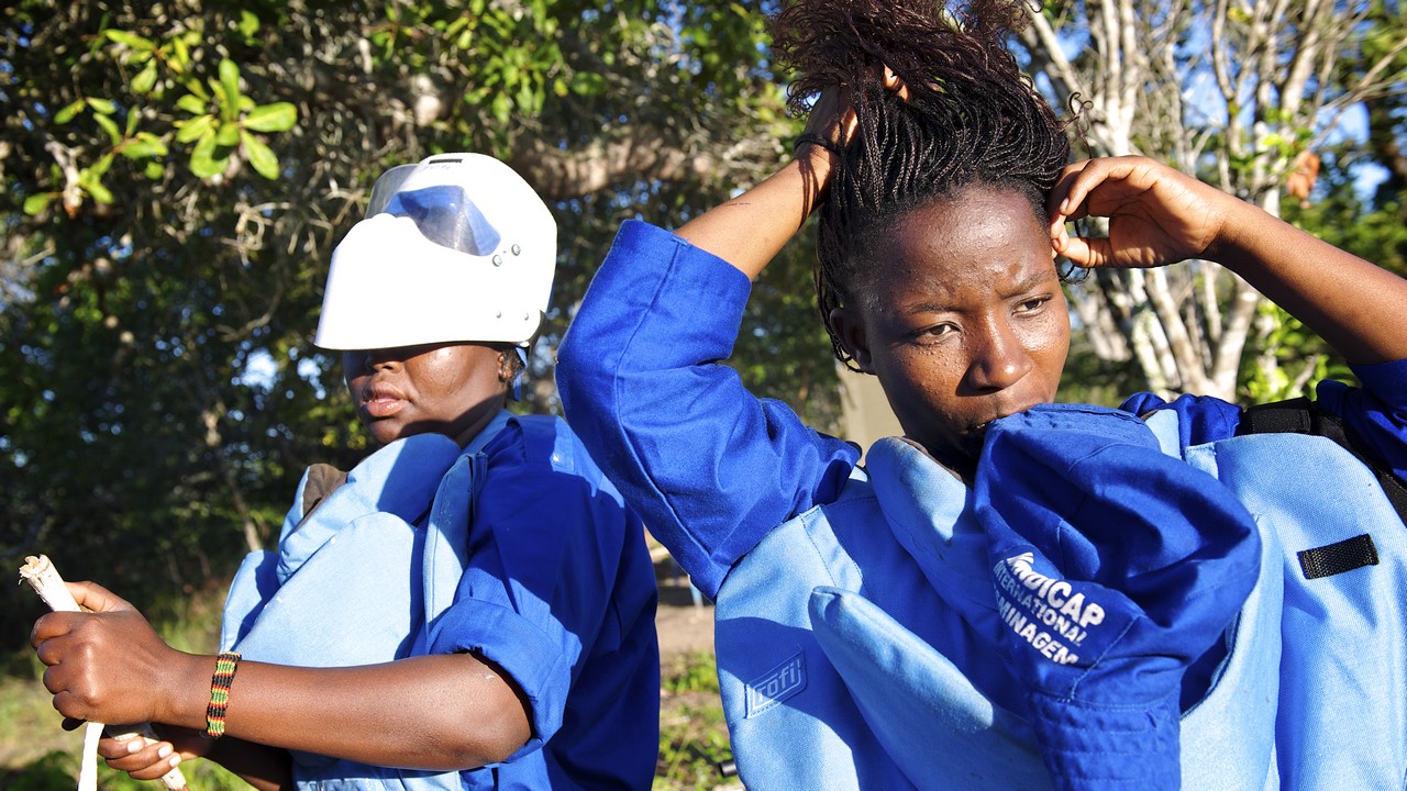 Handicap International a été un acteur clé du déminage au Mozambique