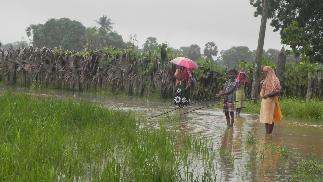 Sri Lanka, inondations. Photo d'archive ChildFund