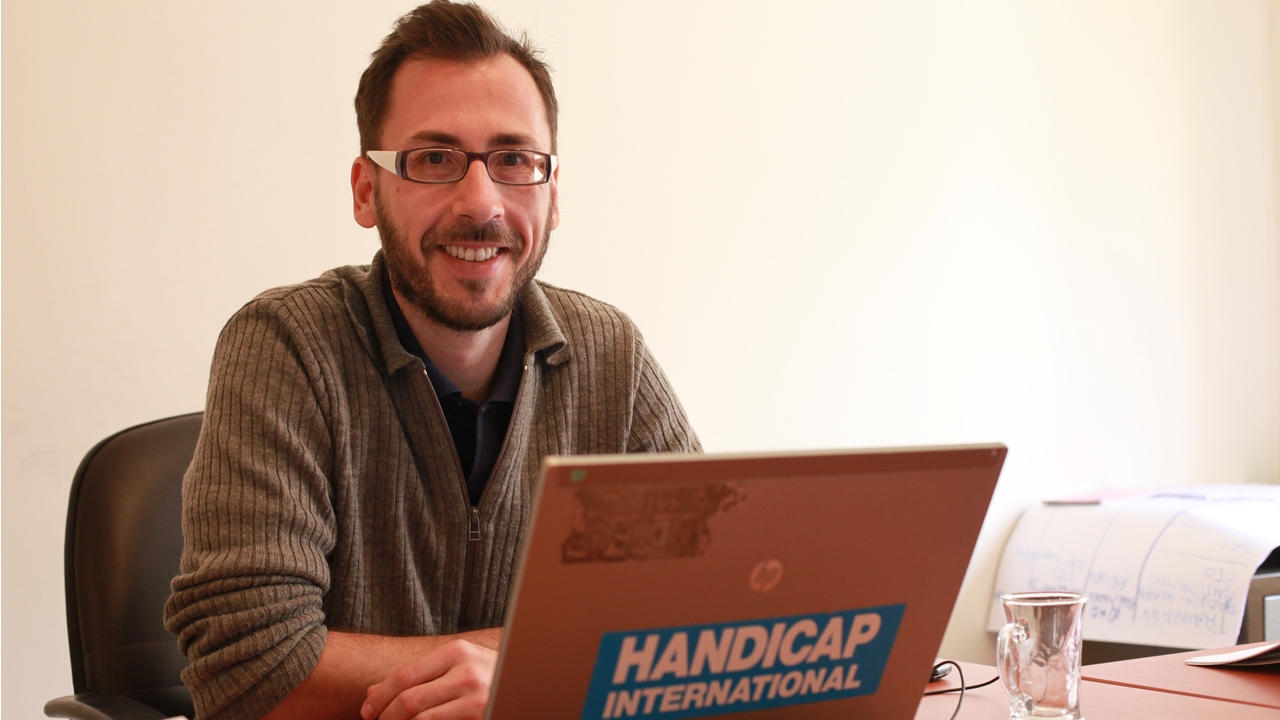  Ricardo Pla Cordero, référent Inclusion dans l’action humanitaire à Handicap International