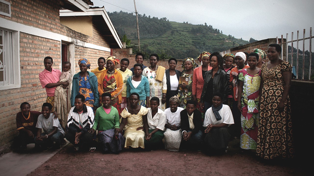 Groupe d'ex-prostituées au Rwanda soutenues par Handicap International