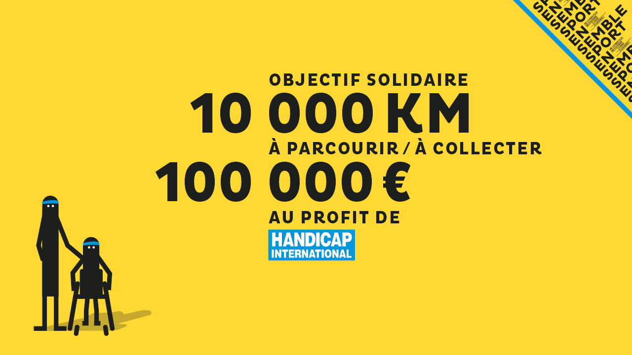 Sport Ensemble, l'événement solidaire de Handicap International